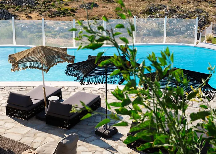 Vila Cosset Bohochic Sea&harbourview And Sunset By One-villas Ornos (Mykonos)