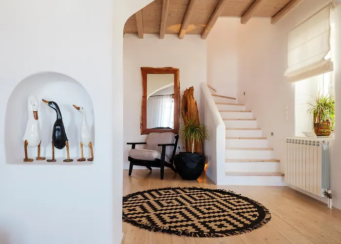 Cosset Bohochic Sea&harbourview And Sunset By One-villas * Ornos (Mykonos)