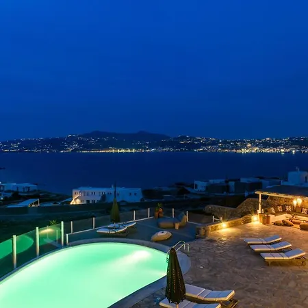 Cosset Mykonos With Pool, Sea View & Sunset - By One Ornósz