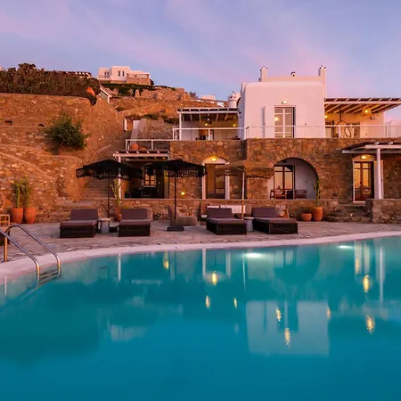 Cosset Villa Mykonos With Pool, Sea View & Sunset - By One Villas Ornos (Mykonos)