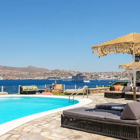 Villa Cosset Villa Mykonos With Pool, Sea View & Sunset - By One Villas *