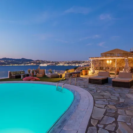 Cosset Villa Mykonos With Pool, Sea View & Sunset - By One Villas Villa Ornos (Mykonos)