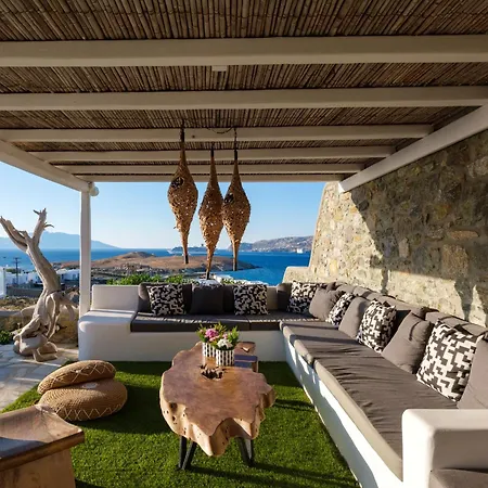 Cosset Villa Mykonos With Pool, Sea View & Sunset - By One Villas Ornos (Mykonos)