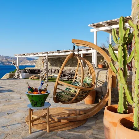 Villa Cosset Mykonos With Pool, Sea View & Sunset - By One Ornósz