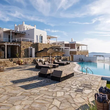 Cosset Villa Mykonos With Pool, Sea View & Sunset - By One Villas Villa Ornos (Mykonos)