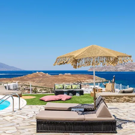 Villa Cosset Bohochic Sea&harbourview And Sunset By One-villas Ornos (Mykonos)