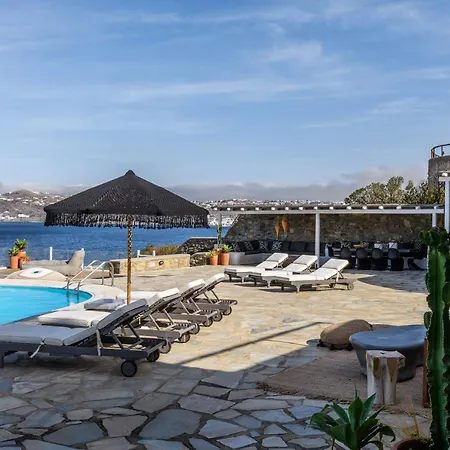 Cosset Bohochic Sea&harbourview And Sunset By One-villas Ornos (Mykonos)