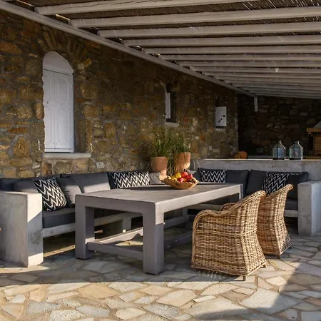 Cosset Bohochic Sea&harbourview And Sunset By One-villas Villa Ornos (Mykonos)