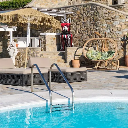 Cosset Bohochic Sea&harbourview And Sunset By One-villas Villa Ornos (Mykonos)