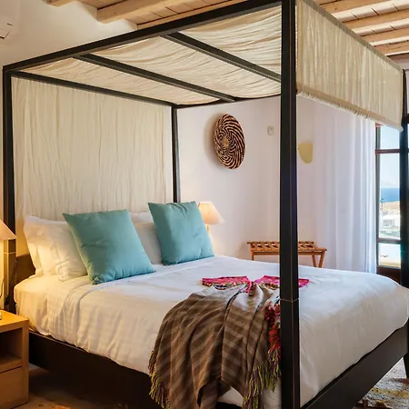 Cosset Bohochic Sea&harbourview And Sunset By One-villas * Ornos (Mykonos)